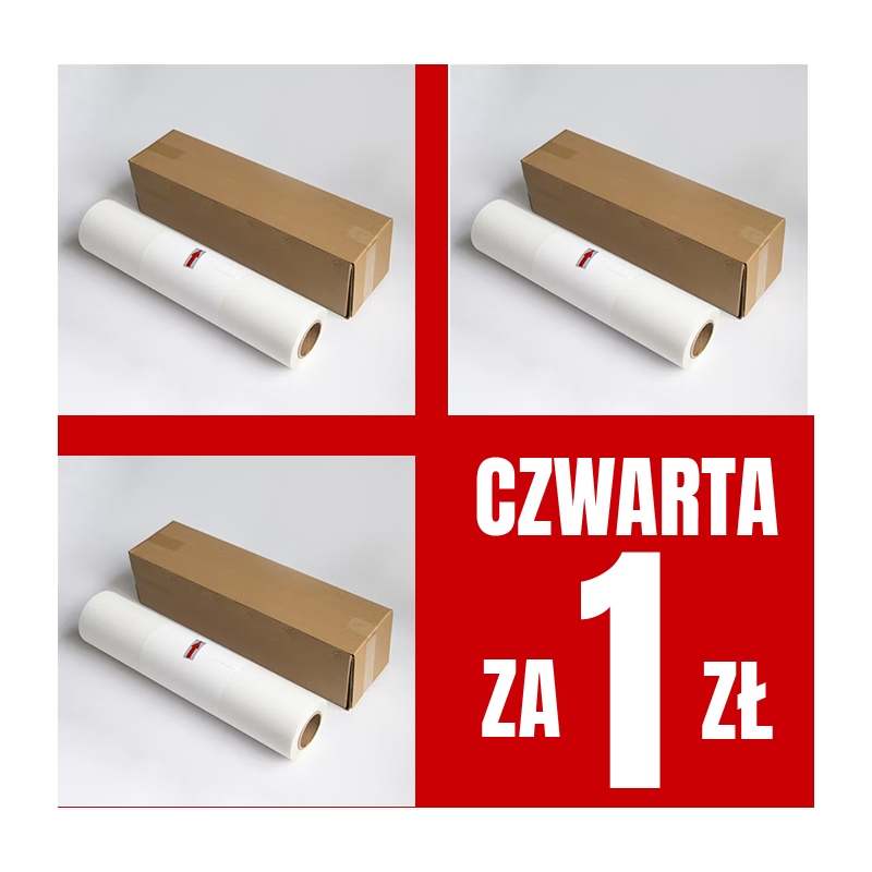 FOLIA DTF 30cm x 100m ,,na gorąco,, HOT PEEL PREMIUM  3+1za 1zł